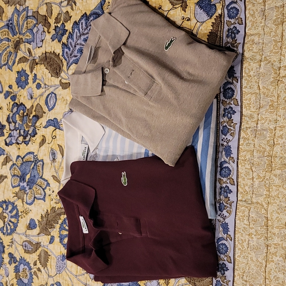 Lacoste Polo T-Shirt Bundle